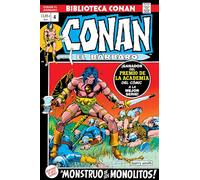 CONAN EL BARBARO 4 1972 1973 EL MONSTRUO DE LOS MONOLITOS | Roy Thomas, Barry Smith, Gil Kane