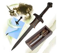 Conan El Bárbaro - Espada Atlantean, abrecartas, 16,5 cm de largo, espada de metal, regalo y merchandising para el hogar y la oficina