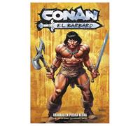 Conan El Bárbaro. Grabado en piedra negra