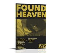 Conan Gray Found HeavenArt - Lienzo impreso de pinturas al óleo, reproducción moderna en lienzo, ilustraciones abstractas de paisajes impresos en lienzo, arte de pared para decoración del hogar y la
