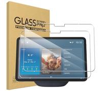 CONAPIKA Paquete de 2 protectores de pantalla de vidrio templado para Amazon Echo Show 11 de 11 pulgadas, transparente HD, dureza 9H, antiarañazos, inastillable, sin burbujas, sensibilidad táctil