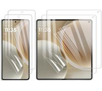 CONAPIKA Paquete de 2 protectores de pantalla elásticos para Motorola Razr Fold, TPU suave, cobertura completa, HD, transparente, antiarañazos, sin burbujas, autorreparable, con herramienta de