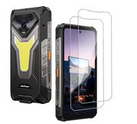 CONAPIKA Paquete de 2 protectores de pantalla para Ulefone Armor 34/Armor 34 Pro/Armor 34 Pro+, HD Clear 9H, dureza inastillable, antiarañazos, antihuellas, sin burbujas, pantalla de vidrio templado