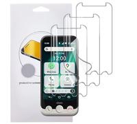 CONAPIKA Paquete de 3 protectores de pantalla elásticos para Doro Aurora A10, película de hidrogel de TPU suave transparente HD, antiarañazos, autorreparable, sin burbujas, protector de pantalla (no