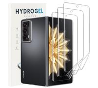 CONAPIKA Paquete de 3 protectores de pantalla externos elásticos para HONOR Magic V2/Magic V3, película de hidrogel de TPU suave transparente HD, antiarañazos, autorreparable, sin burbujas, con