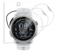 CONAPIKA Protector de pantalla para COROS APEX 4 de 46 mm, 3 unidades, HD, transparente, flexible, suave, película protectora de piel sintética, antiarañazos, sin burbujas, sensible al tacto