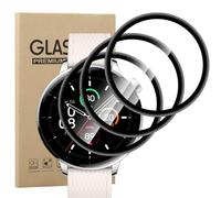 CONAPIKA Protector de pantalla para OnePlus Watch 3 de 43 mm, paquete de 3 protectores de pantalla HD transparentes 3D, cobertura completa curvada, antiarañazos, antihuellas, sensible al tacto