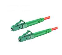 CONBIC® LWL Simplex G.657.A2 - Cable de fibra óptica LC/APC 8° a LC/APC 8°, color rojo, cable de conexión OS2, 9/125 μm, LSZH, fibra óptica FTTH, G.657.A2 (20 m)