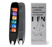 ConBlom Lápiz de traductor de escaneo, 142 idiomas en línea, lector de escaneo, pantalla táctil de 3,7 pulgadas, lectura en tiempo real para dislexia