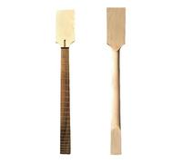Conboxus Big Head - Cuello de guitarra de repuesto de 22 trastes de 30 pulgadas, mástil de arce premium con diapasón de palisandro, mano derecha, perno en el talón (sin incrustaciones)