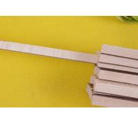 Conboxus Tira de madera para encuadernación de guitarra (840 x 6 x 1,5 mm), accesorios de incrustación de 25 unidades, apto para encuadernación corporal, reparación de guitarra (114)