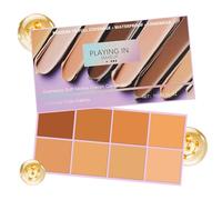 Concealer Palette, 8-Colors Full Coverage Waterproof Long-Lasting 5.82 inches, Color Correcting Makeup Tool, Women Mature Sensitive Skin Accessory, Dry Redness Blemish Spot Device, Home Travel Beauty