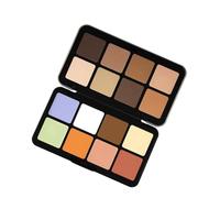 Concealer Palette, Beauty Contouring Palette, Highlighter Palette, 16-Color Face Palette, Long-Lasting Concealer, Makeup Contour Palette, Moisturizing Makeup Palette for Women