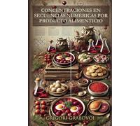 Concentraciones en secuencias numéricas por producto alimenticio