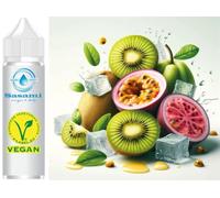 Concentrado aromático de kiwi, maracuyá, guayaba y helado de Tropical Frost Fusion - Vegano - Sasami - 100ml