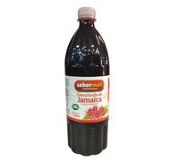 CONCENTRADO DE JAMAICA - SABOR MEX - CONCENTRADO A PARTIR DE JAMAICA CON AZUCAR PARA ELABORAR BEBIDA AROMATIZADA - 1 LITRO
