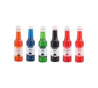 Concentrado de jarabe para granizados sabor VED (250 ml) (250ml, Naranja, frambuesa azul, manzana, cola, fresa, limonada rosa)