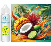 Concentrado de Sabor a azafrán, mango, coco y lima - Vegano - Sasami - 100ml