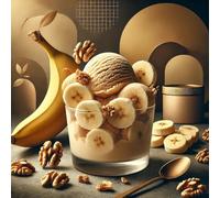 Concentrado de sabor a helado de plátano y nueces - Vegano - Sasami - 10ml