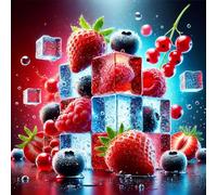 Concentrado de sabor a hielo de frutas del bosque - Vegano - Sasami - 10 ml