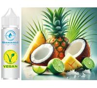 Concentrado de Sabor a piña, coco y lima de Tropical Lumina - Vegano - Sasami - 100ml