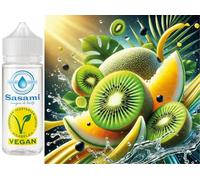 Concentrado de sabor agridulce de melón kiwi y kiwi - Sabor a limón y melón dulce - Vegano - Sasami - 100ml