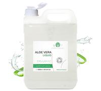 Concentrado Puro y Orgánico de Aloe Vera 100% Natural | Agricultura Sostenible | Ideal para Piel y Cabello, Sabila Natural, 5000 ml