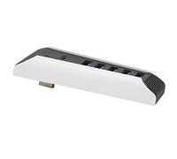 Concentrador 5 en 1, Admite 4 Puertos de Salida de Datos USB, 1 Puerto de Carga USB y 1 Puerto de Salida Tipo C para Consola 5, Transferencia Rápida