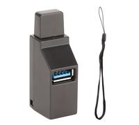 Concentrador de datos para ordenadores de sobremesa y portátiles con buena disipación de calor, Plug and Play y múltiples puertos USB.