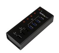 StarTech ST4300U3C3 USB 3.0 4 Puertos Con 3 Puertos de Carga - Hub