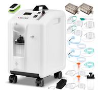 Concentrador de oxígeno médico Welltec OCS10 Pro con conjunto de más de 20 accesorios