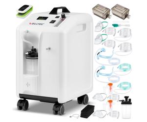 Concentrador de oxígeno médico Welltec OCS10 Pro con conjunto de más de 20 accesorios