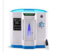 Concentrador de oxígeno portátil, Máquina de oxígeno 93% de alta pureza 1-6L / min, Generador de oxigeno Tranquilo con Control tactil, Perfecto para uso en viajes domésticos