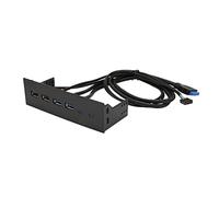 Concentrador de Panel Frontal USB, Amplia Compatibilidad Concentrador de Panel Frontal USB 3.0 de 19 Pines de 5,25 Pulgadas para PC
