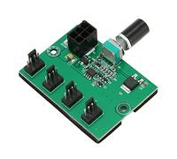 Concentrador de Ventilador de Caja de PC, Controlador de Velocidad de Ventilador de Caja de Fuerte Adherencia DC 12V para PC