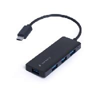 CONCENTRADOR GEMBIRD USB 3.1 (GEN 1) TIPO C DE 4 PUERTOS UHB-CM-U3P4-02