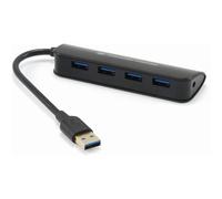 Concentrador (hub) - CONCEPTRONIC - C4PUSB3 - USB 3.0 (3.1 Gen 1) Tipo-A - 4800 Mbit/s - Negro - 30 mm
