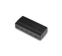 Concentrador (hub) - I-TEC - 7 puertos - USB 3.0 - Con adaptador de corriente
