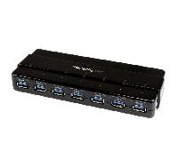 Startech Hub Usb 3.0 7 Puertos Con Alimentacion One Size Black