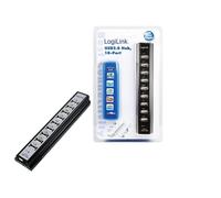 Concentrador USB 2.0 de 10 puertos con alimentación de CA