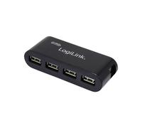 Concentrador USB 2.0 - LOGILINK - UA0085 - 4 puertos - Plug and Play - 480 Mbit/s