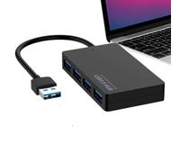 Concentrador USB 3.0 | Adaptador USB 3.0 Ultra Delgado,Adaptador Divisor Hub Móvil,para Portátil Unidad Flash Impresora Cámara Ratón Oficina Viaje Hogar Dormitorio