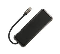 Concentrador USB 3.0, Base de Expansión Multifuncional 6 en 1 Estación de Acoplamiento Portátil con Divisor Múltiple para Computadoras de Canal Tipo C para Windows para OS X 10x o Superior