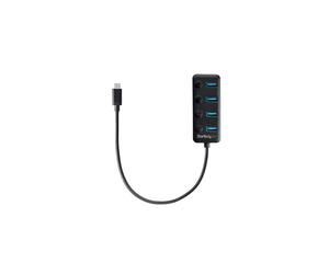 Concentrador USB 3.1 Type-C de 4 puertos - STARTECH.COM - HB31C4AB - USB 3.1 Gen 2 (10 Gbps)