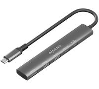 Concentrador USB-C (1xHDMI 2xUSB-A 1xUSB-C 1xUSB-C PD) Gris - AISENS