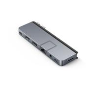 Concentrador USB-C HyperDrive DUO PRO 7 en 2