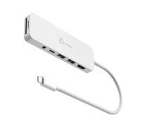 Concentrador USB-C j5create JCD373EW 6 puertos con HDMI y carga 100W