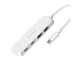 Concentrador USB-C j5create JCH342EW 4 puertos USB 3.2 Gen 2 10 Gbps