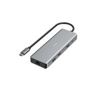 Concentrador USB-C, multipuerto, 9 puertos, 4 USB-A, 2 USB-C, 2 HDMI™, LAN/Et...