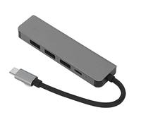 Concentrador USB, Concentrador USB C 5 en 1, Divisor USB Concentrador USB de 5 Puertos, Adaptador de Dongle USB C con HDMI, 2 Puertos USB 2.0, USB 3.0, Puertos USB C PD, para